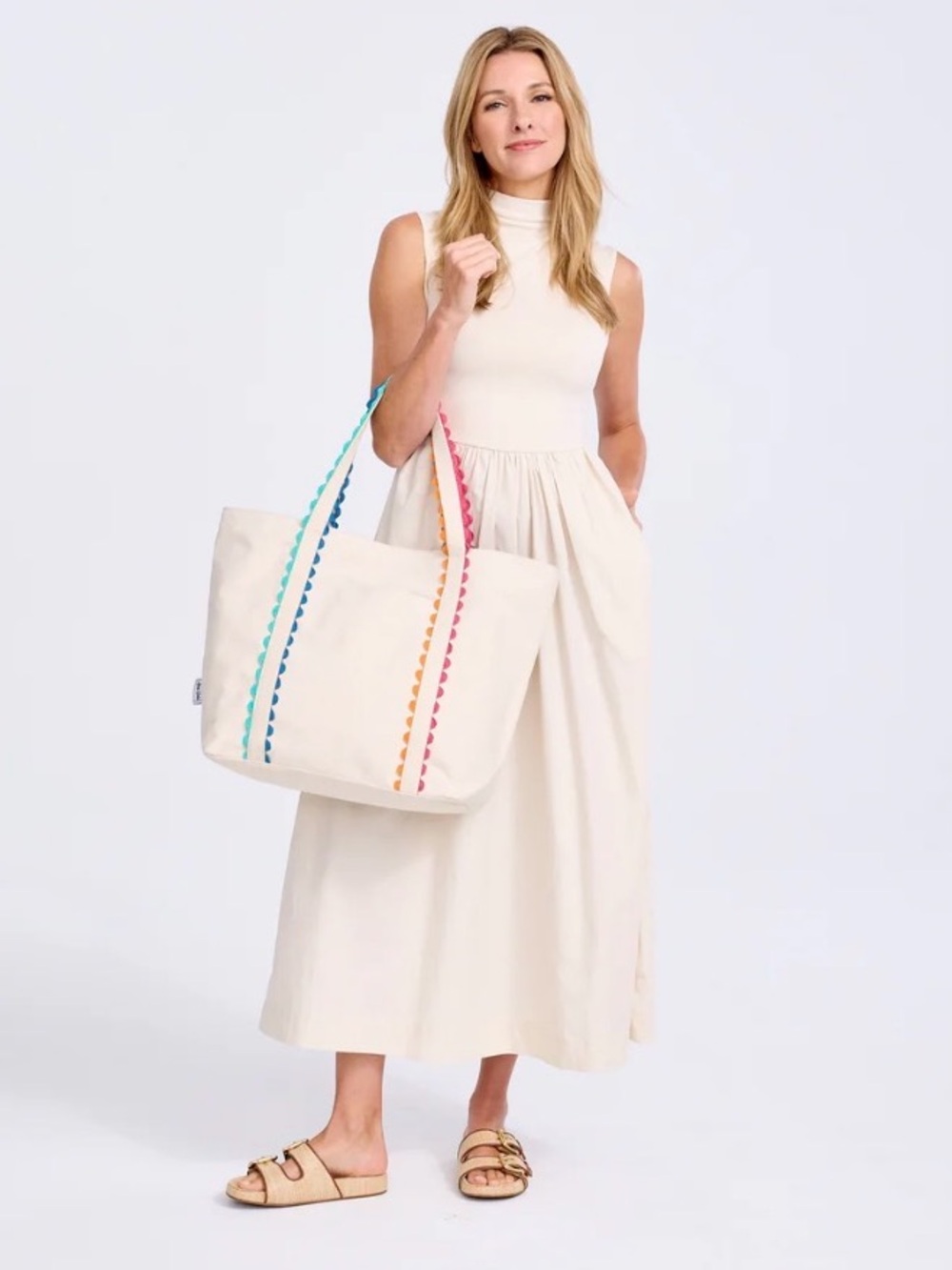 Ame & Lulu Nantucket Beach Tote